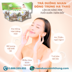 Trà Dưỡng Nhan Đông Trùng Hạ Thảo 16 vị Minh Thông